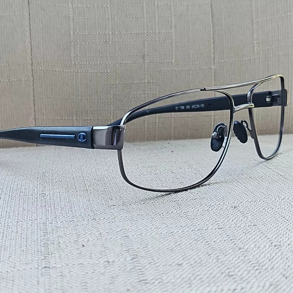 Champion Men Eyeglasses Frame Gunmetal Tone Glasses/Sunglasses Frame 61[]15 135